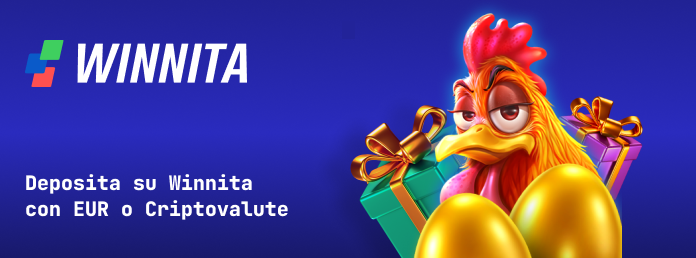 Bonus di benvenuto su Winnita Casino Italia - Come ottenerlo